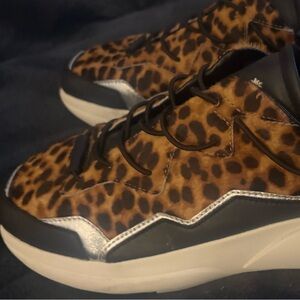 Leopard Print Sneakers